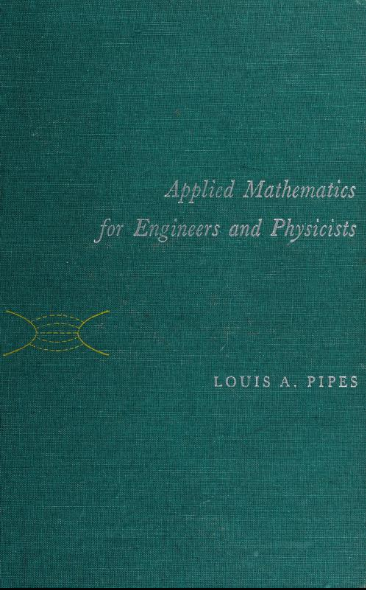 Applied mathematics for engineers and physicists (2nd Edition) - Scanned Pdf